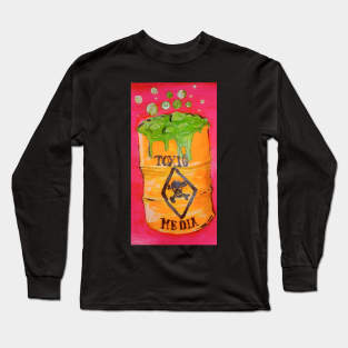 Toxic media Long Sleeve T-Shirt